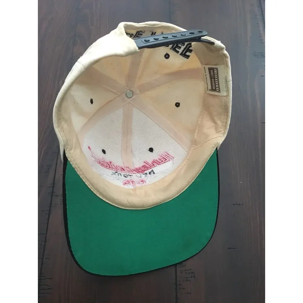Harley-Davidson Cafe New York Cap Snapback Hat VTG Licensed Stitched Ride Free